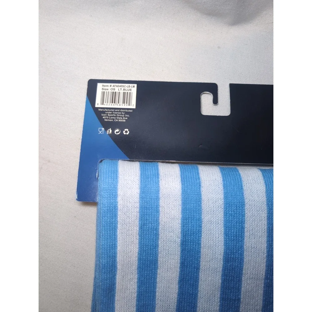 Messi #10 Oficial AFA Argentina Soccer Scarf Icon Sports Blue White Knit New